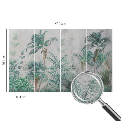 3D tapeta Exotická oáza