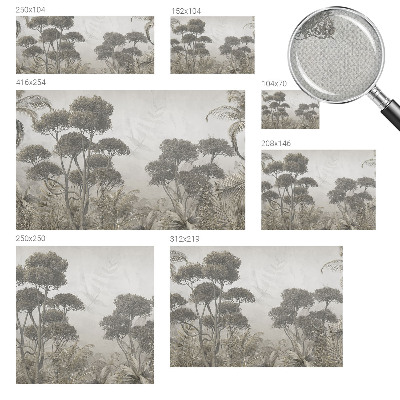 Detská fototapeta na stenu Tropická džungľa