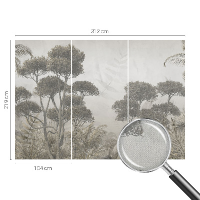 Detská fototapeta na stenu Tropická džungľa