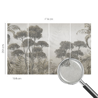 Detská fototapeta na stenu Tropická džungľa