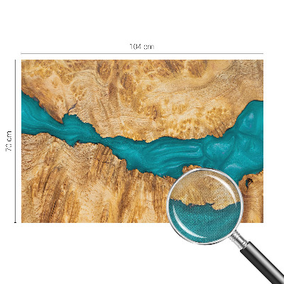 Detská fototapeta Drevo a živica