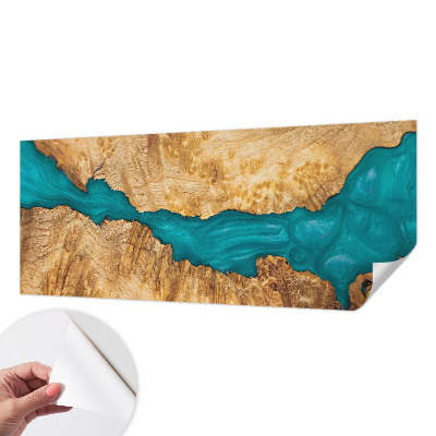 Detská fototapeta Drevo a živica