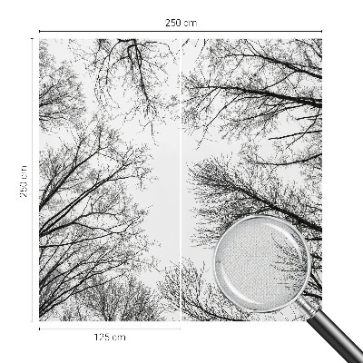 Fotografická tapeta do detskej izby Holé konáre