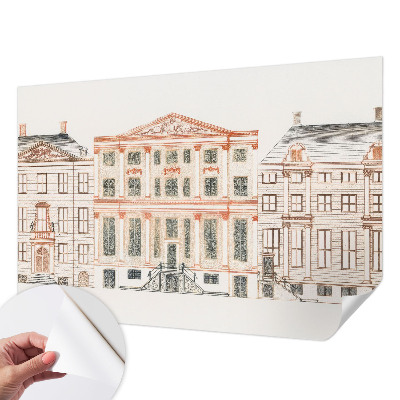 Tapeta do detskej izby Klasické budovy