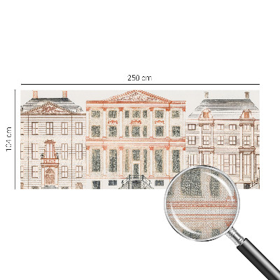 Tapeta do detskej izby Klasické budovy