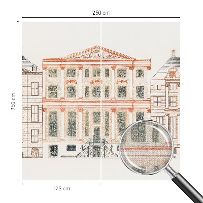 Tapeta do detskej izby Klasické budovy