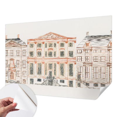 Tapeta do detskej izby Klasické budovy