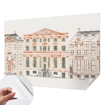 Tapeta do detskej izby Klasické budovy