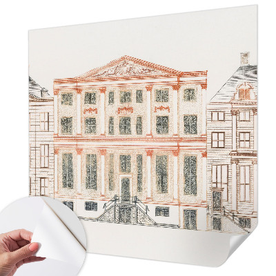 Tapeta do detskej izby Klasické budovy