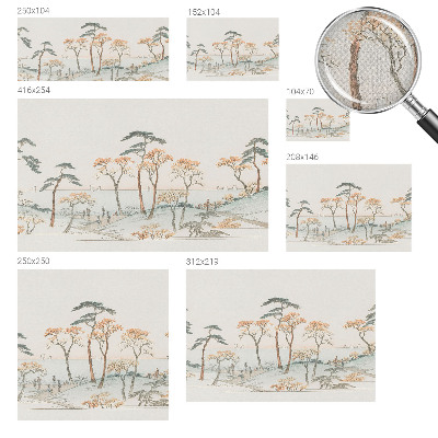 Samolepiaca fototapeta do spálne Pokojná krajina