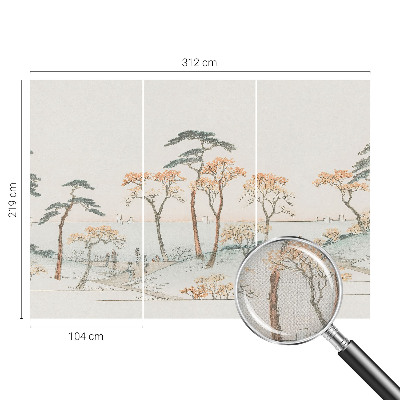 Samolepiaca fototapeta do spálne Pokojná krajina