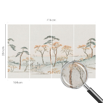 Samolepiaca fototapeta do spálne Pokojná krajina