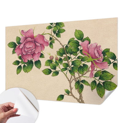 Tapeta do obývačky Romantické ruže