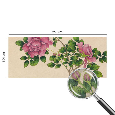 Tapeta do obývačky Romantické ruže