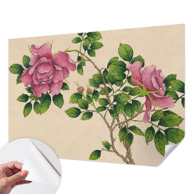 Tapeta do obývačky Romantické ruže