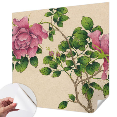 Tapeta do obývačky Romantické ruže