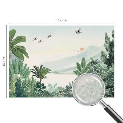 Tapety na stenu samolepiace Tropická oáza