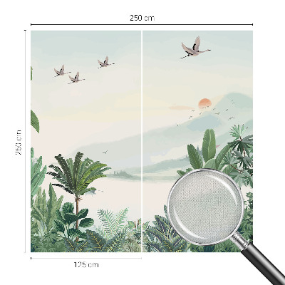 Tapety na stenu samolepiace Tropická oáza