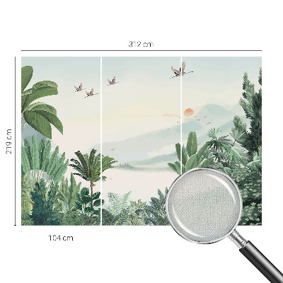 Tapety na stenu samolepiace Tropická oáza