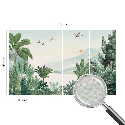 Tapety na stenu samolepiace Tropická oáza