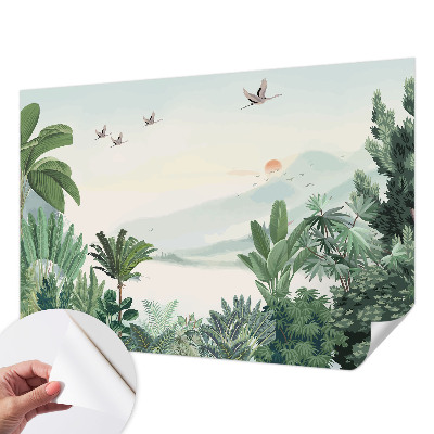 Tapety na stenu samolepiace Tropická oáza