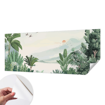 Tapety na stenu samolepiace Tropická oáza