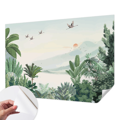 Tapety na stenu samolepiace Tropická oáza