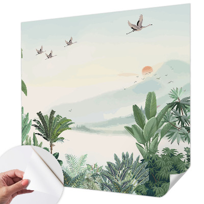 Tapety na stenu samolepiace Tropická oáza