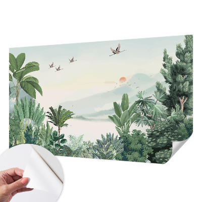 Tapety na stenu samolepiace Tropická oáza