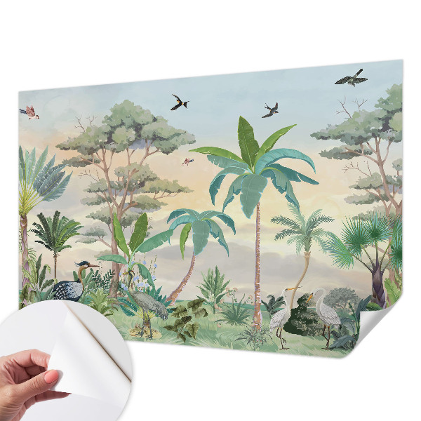 Fotografická tapeta samolepiaca Exotická flóra