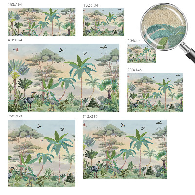 Fotografická tapeta samolepiaca Exotická flóra