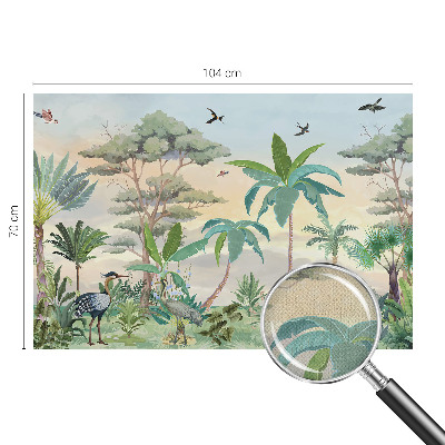 Fotografická tapeta samolepiaca Exotická flóra