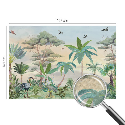 Fotografická tapeta samolepiaca Exotická flóra