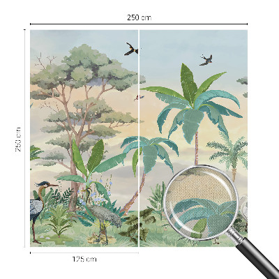 Fotografická tapeta samolepiaca Exotická flóra