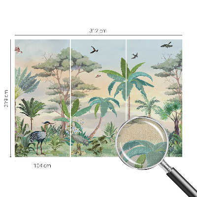 Fotografická tapeta samolepiaca Exotická flóra