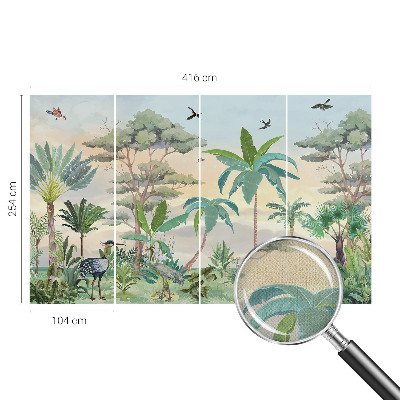 Fotografická tapeta samolepiaca Exotická flóra