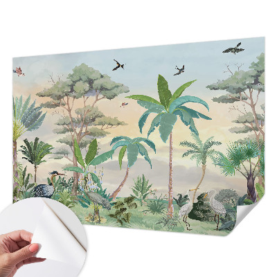 Fotografická tapeta samolepiaca Exotická flóra