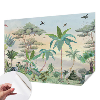 Fotografická tapeta samolepiaca Exotická flóra