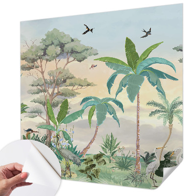 Fotografická tapeta samolepiaca Exotická flóra