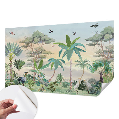 Fotografická tapeta samolepiaca Exotická flóra