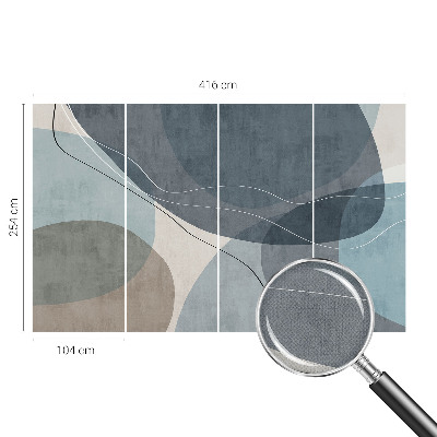 Samolepiaca fototapeta do obývačky Moderná abstrakcia