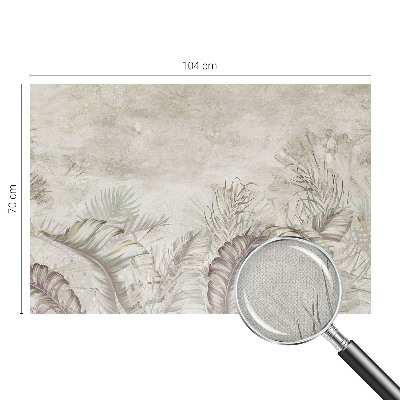 3D tapeta na stenu Dekoratívne listy