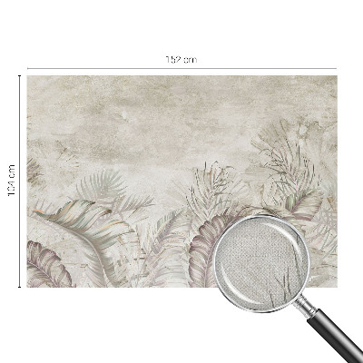 3D tapeta na stenu Dekoratívne listy