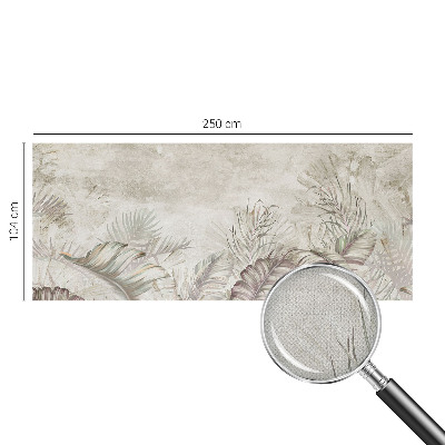 3D tapeta na stenu Dekoratívne listy