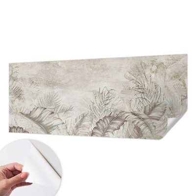 3D tapeta na stenu Dekoratívne listy