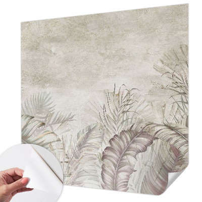 3D tapeta na stenu Dekoratívne listy
