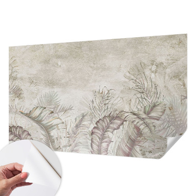 3D tapeta na stenu Dekoratívne listy