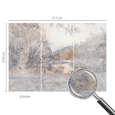 3D fototapeta Povaha jemnosti