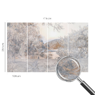 3D fototapeta Povaha jemnosti