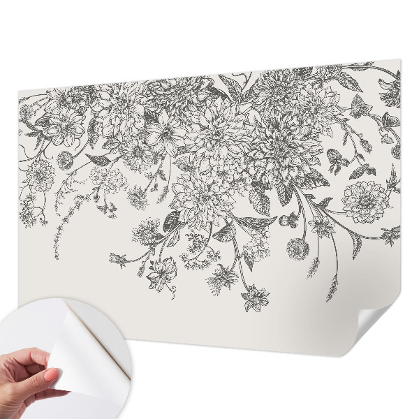 Detská fototapeta Kvetinový vzor